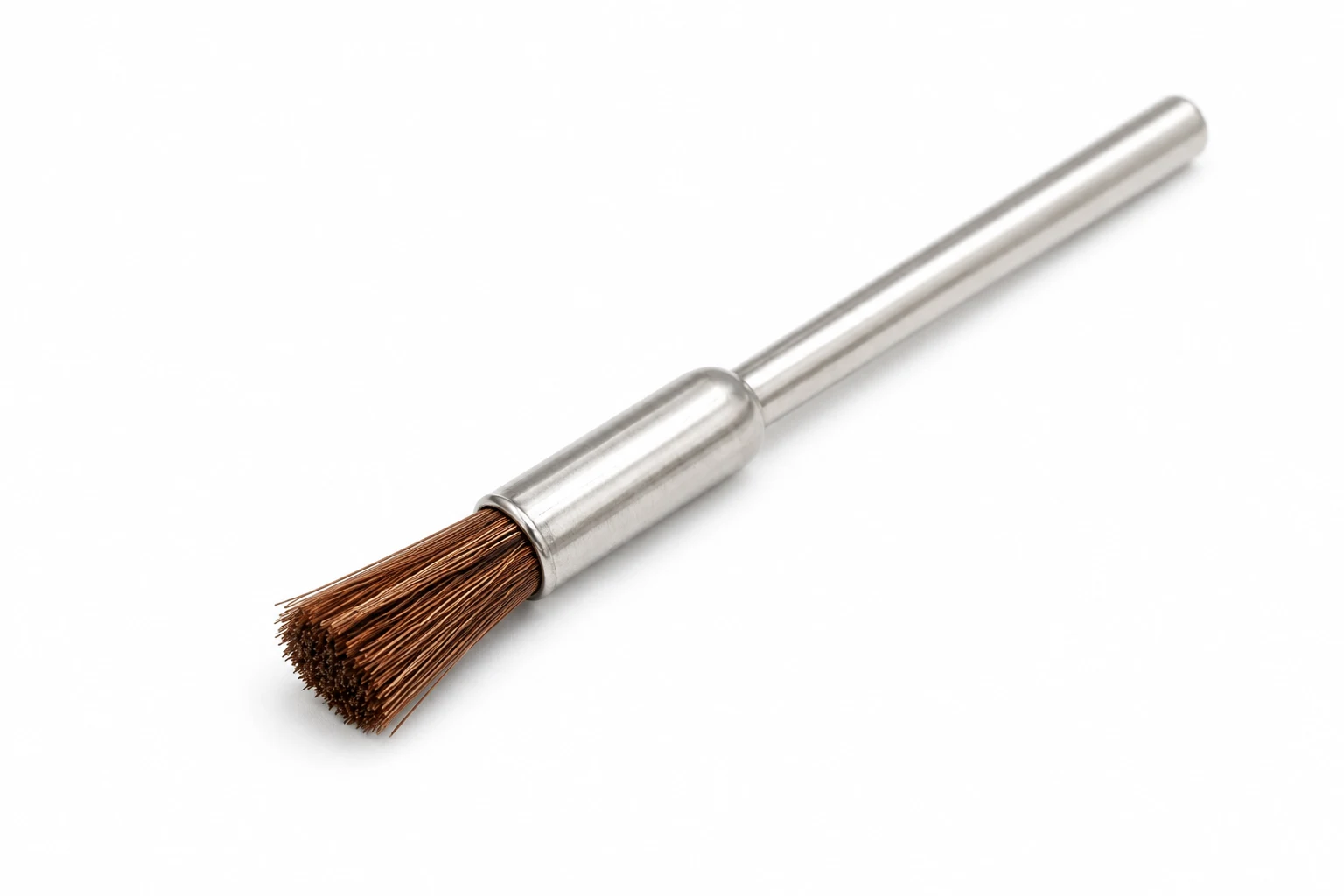 Horsehair natural fiber end brush