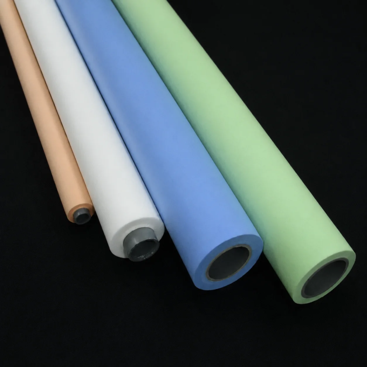 Industrial sponge rollers in custom colors and styles