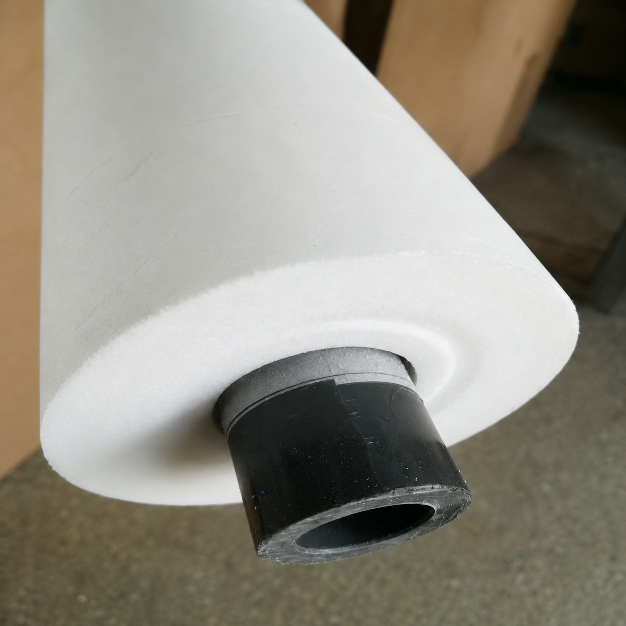 PVA and PVF sponge roller for glass washing machine water removal