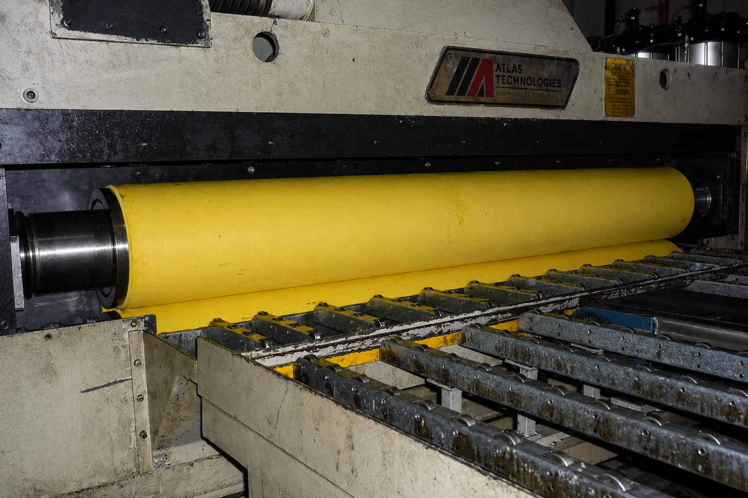 Non-woven mill rolls manufacturer production for continuous strip processing