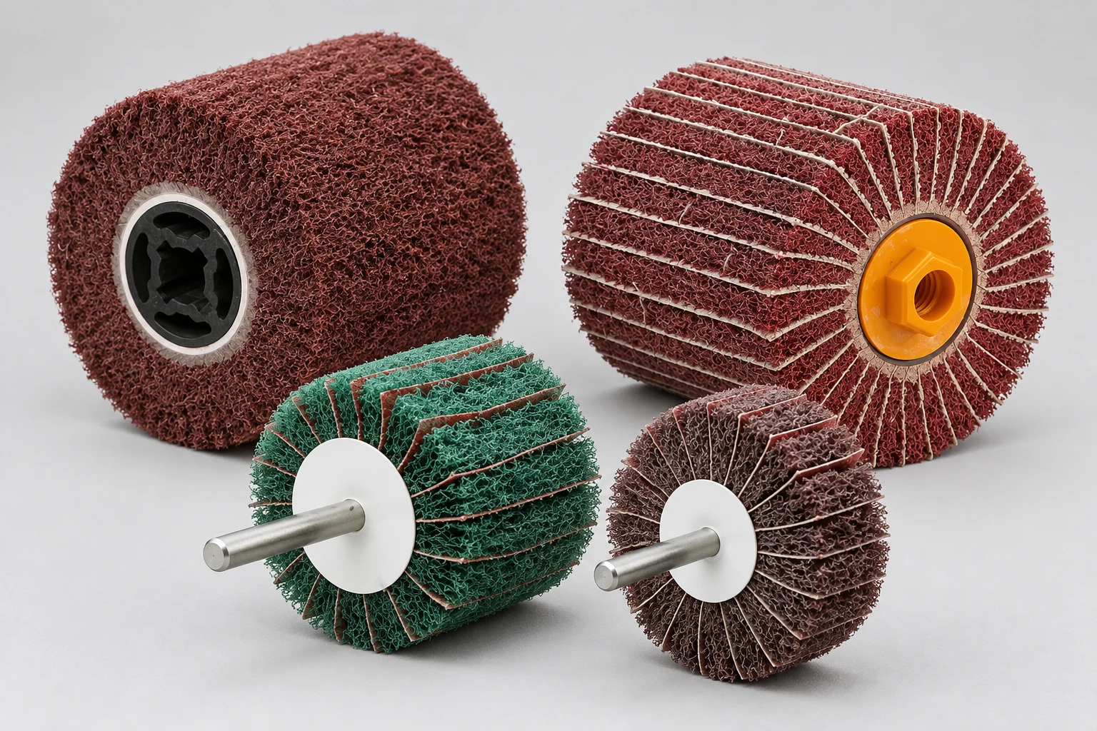 Custom Non-Woven Abrasive Roller Brushes