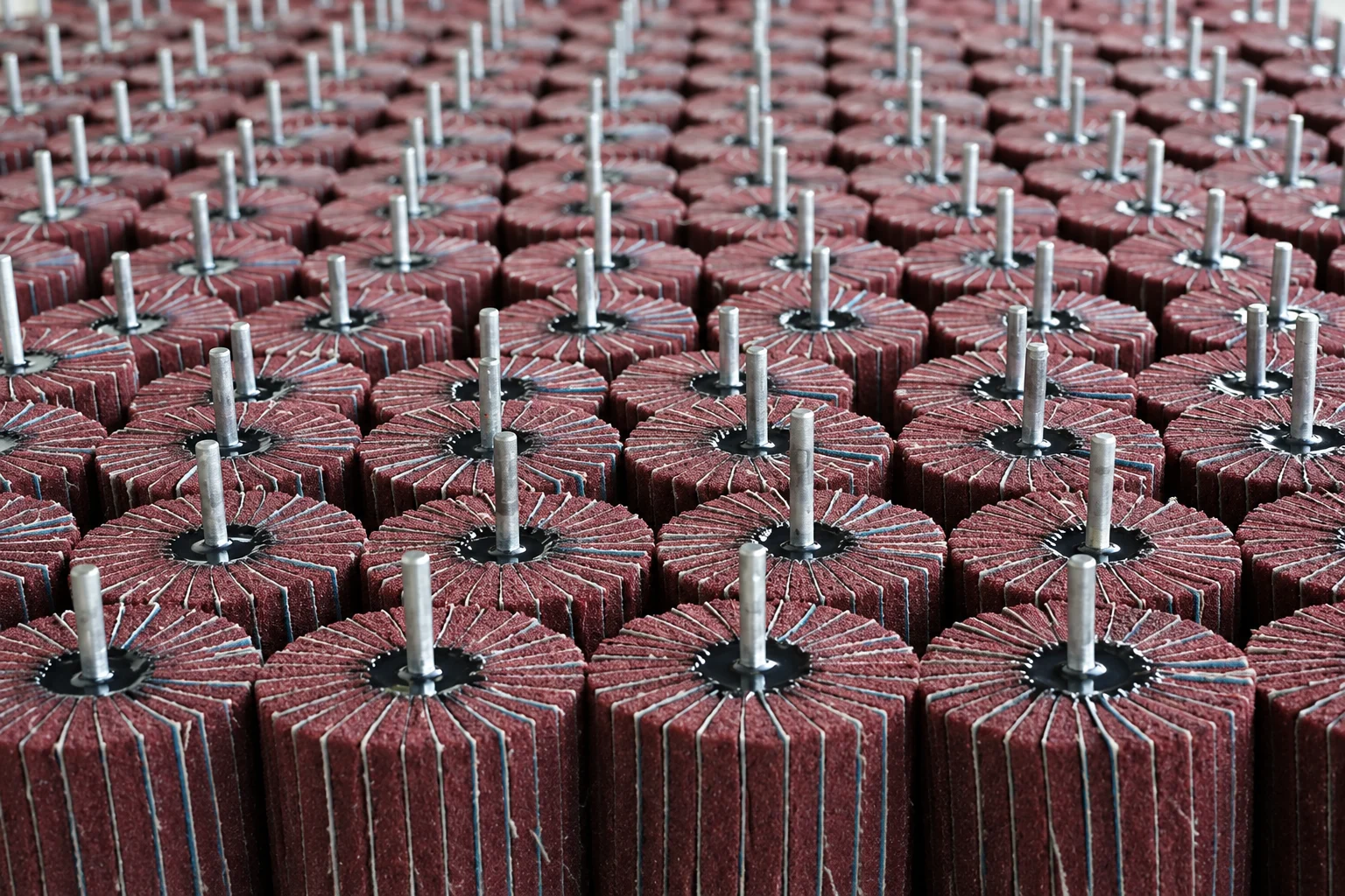 Custom non-woven abrasive roller brush manufacturing