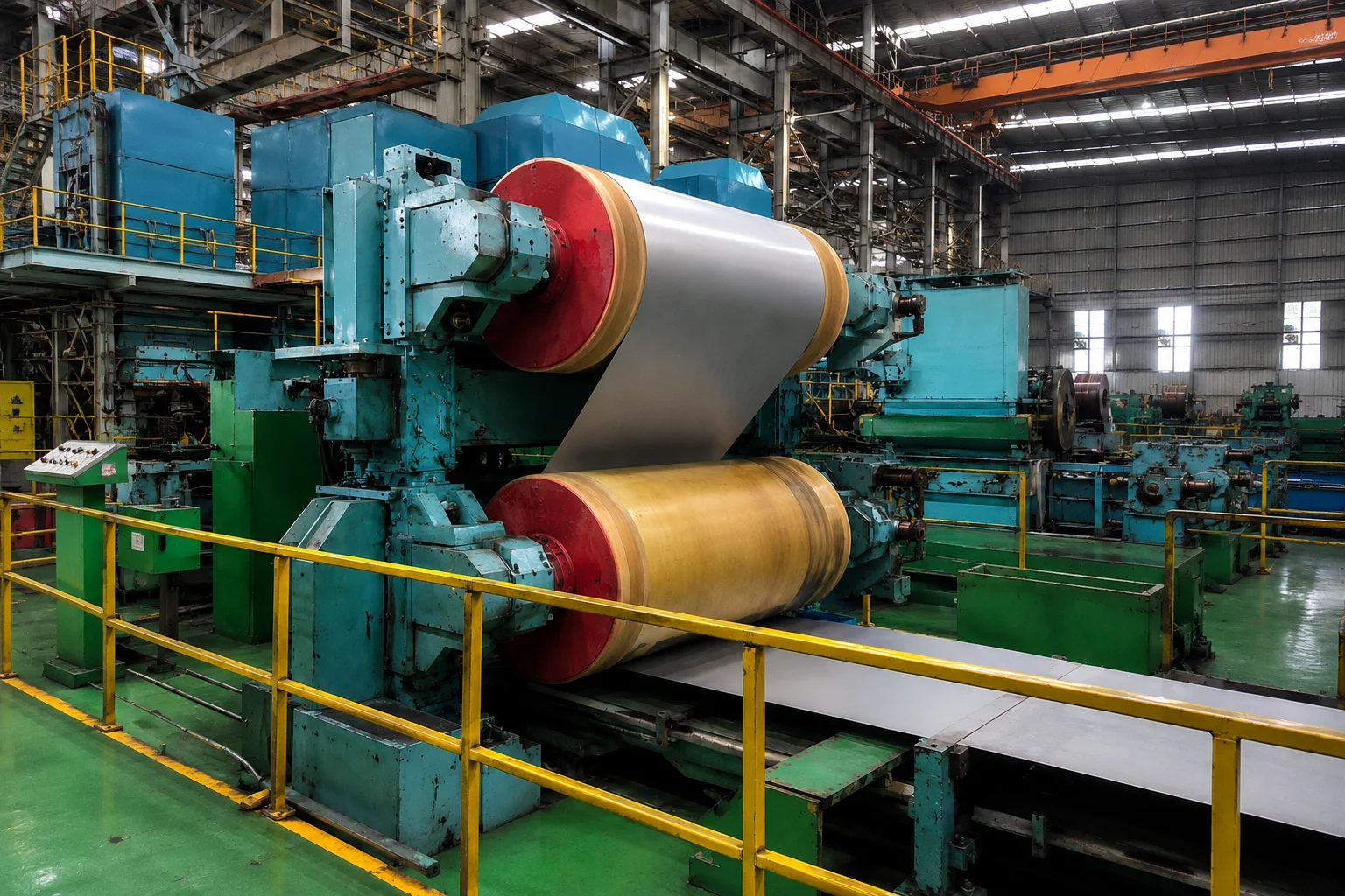 Nonwoven mill roll for wet-strip feeding and tension control