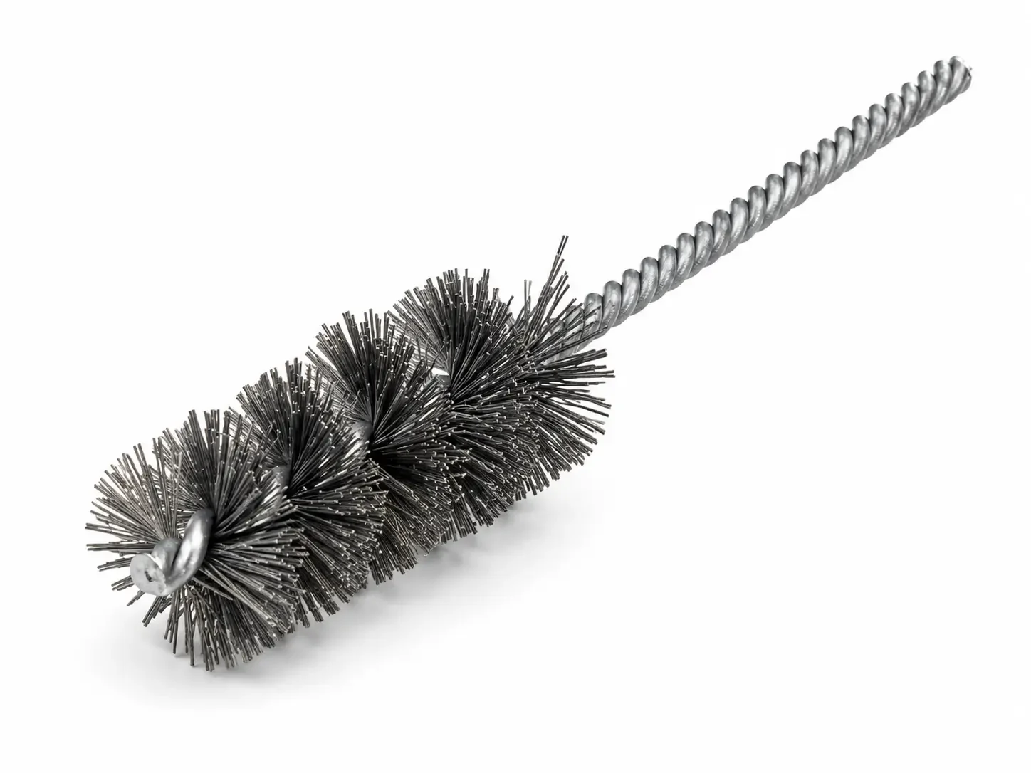 Standard cylindrical abrasive nylon tube brush profile