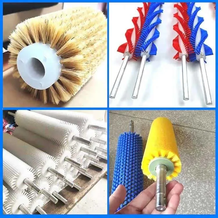 Food-grade industrial brushes with FDA-compliant nylon filaments for equipment cleaning