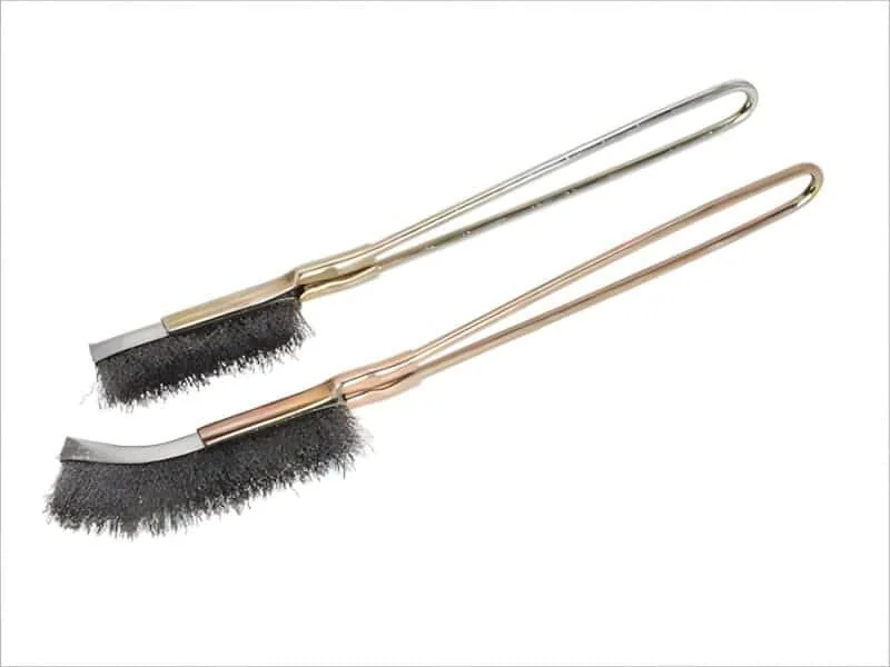 Stainless steel filament brush for heavy-duty food equipment cleaning