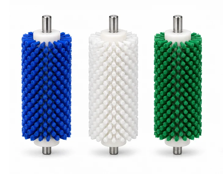 Food-contact material direction for nylon polyamide cylinder brushes