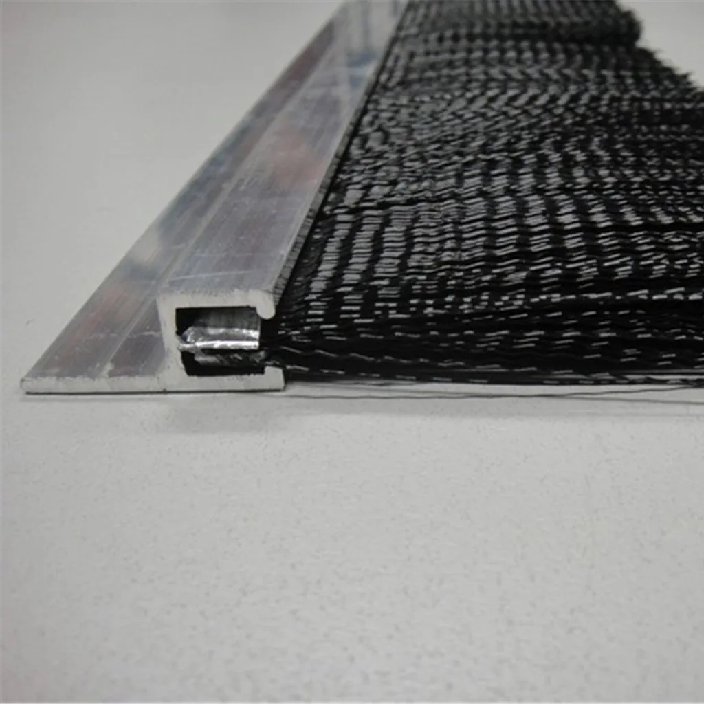 Strip brush cross-section showing center wire and fill retention