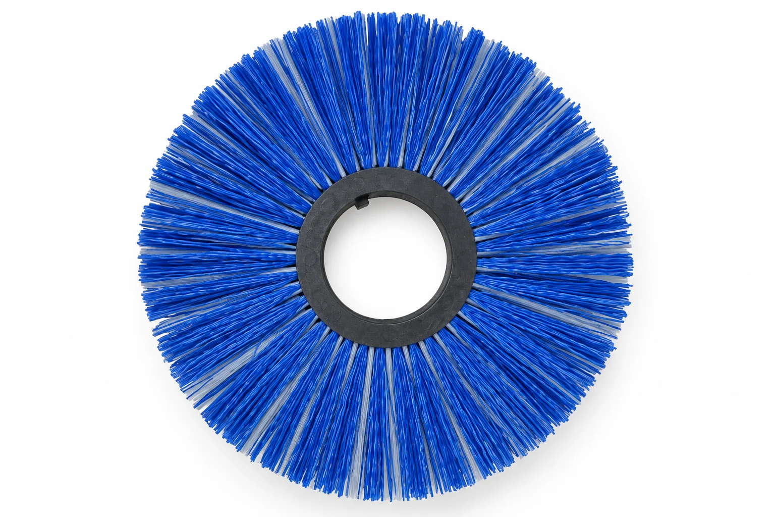 Flat and convoluted wafer brushes for sweepers