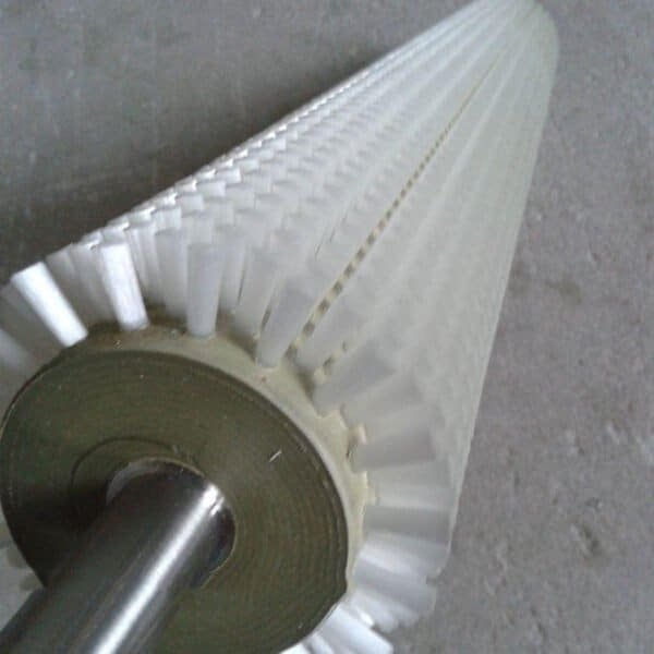 customized industrial brush roller for vegetable washing
