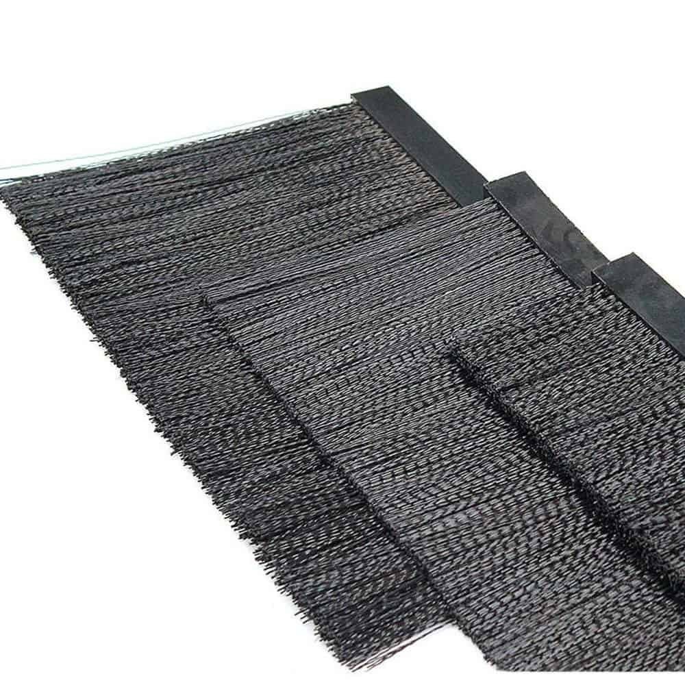 flexible strip brush tyre spray suppressant strip brush