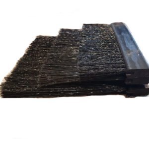 industrial nylon rigid rubber strip brush