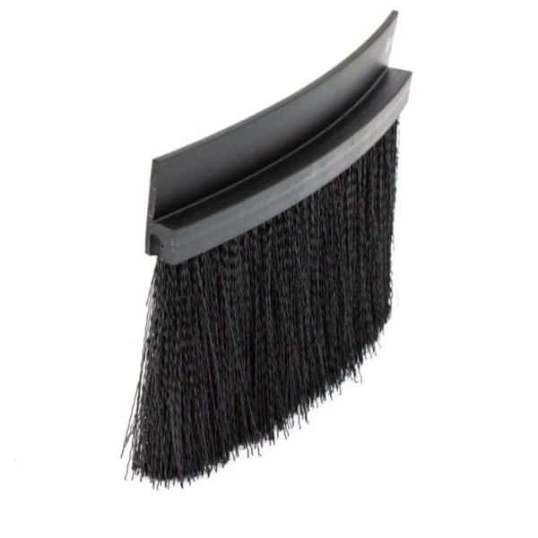 industrial nylon rigid rubber strip brush