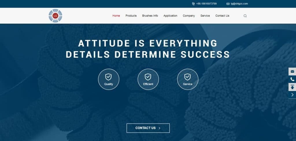 shanghai longguang industrial brush co., ltd. homepage