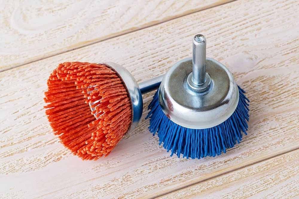 abrasive nylon brushes