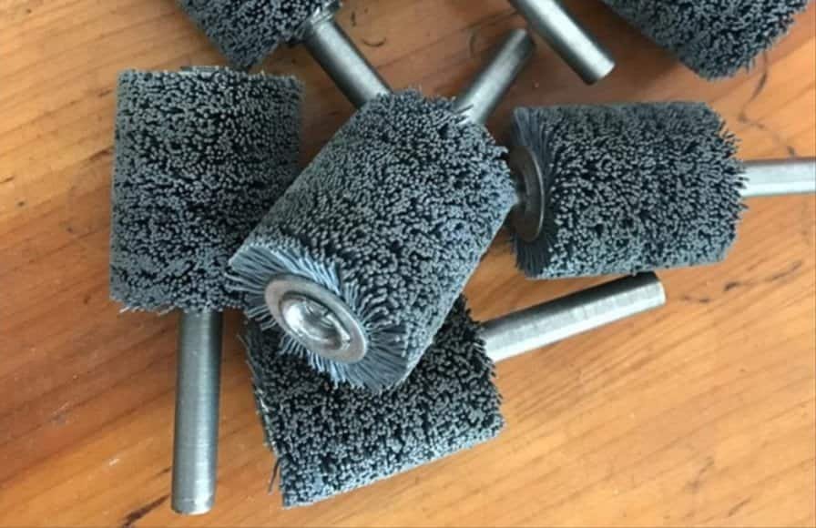 applications of industrial brushes throughout the metalworking process