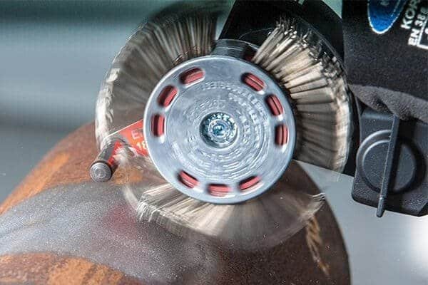 bristle blasting brushes