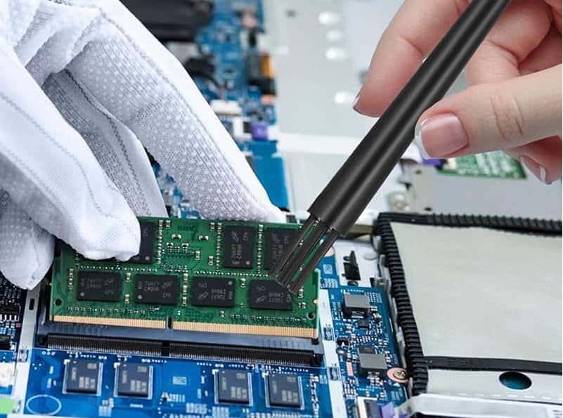 brushes for electronic cleaning