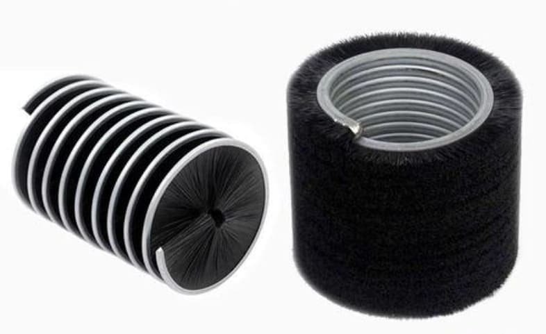 spiral or tube brushes
